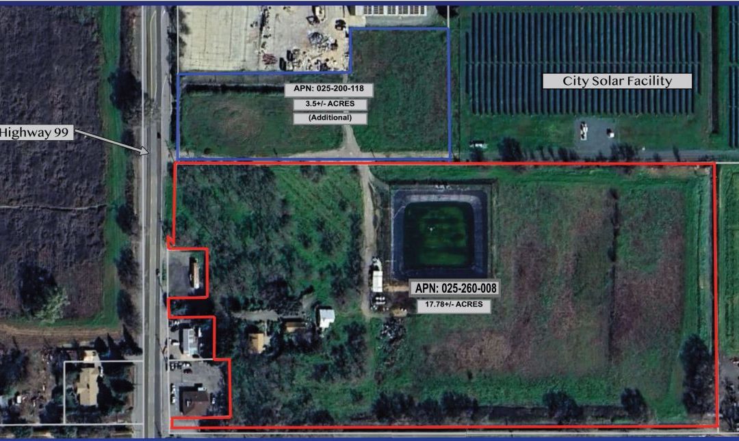 21+ Acres Industrial/Commercial on Hwy 99